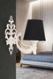Opviq Gloria Lámpara de pared Negro y Blanco
